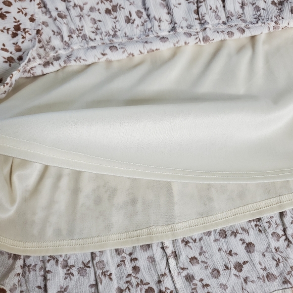 Altar'd State Baby Doll Bell Sleeves Tunic Dress Size M Floral Fairycore Boho - Picture 11 of 12